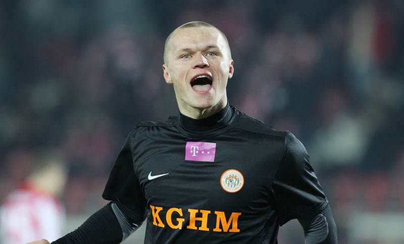 Football. T-Mobile Ekstraklasa. Cracovia Krakow - Zaglebie Lubin. 02.03.2012