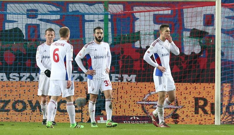 Football. Ekstraklasa. Gornik Zabrze - Lechia Gdansk. 13.03.2016