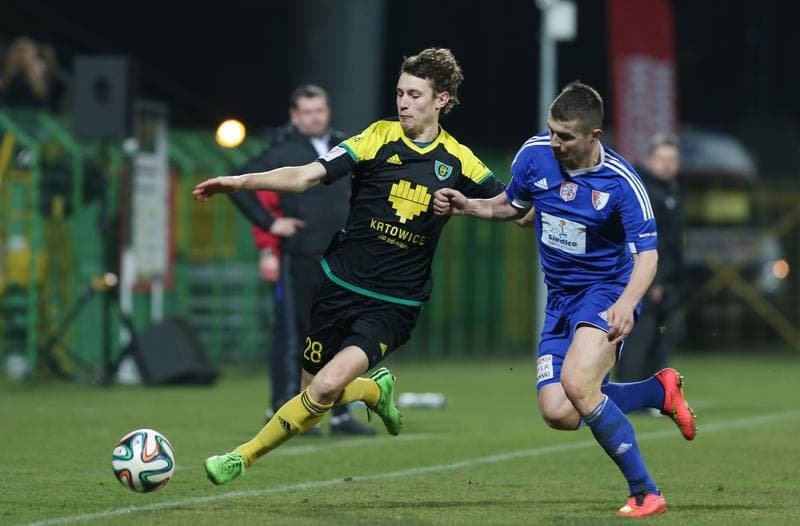 Football. I Liga. GKS Katowice - Pogon Siedlce. 19.03.2016