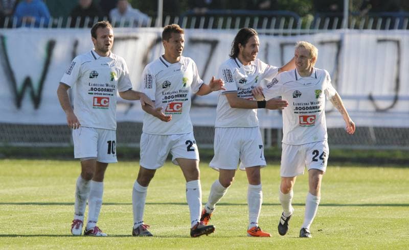 Football. I liga. Piast Gliwice - GKS Bogdanka Leczna. 06.05.2011
