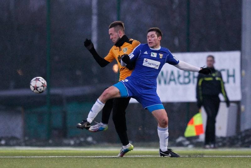 Football. Friendly Match. GKS Katowice - Gornik Walbrzych. 18.02.2015
