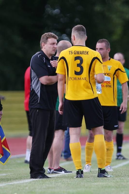 Football. Playoff for III Liga. Gwarek Tarnowskie Gory - Unia Turza Slaska. 18.06.2016
