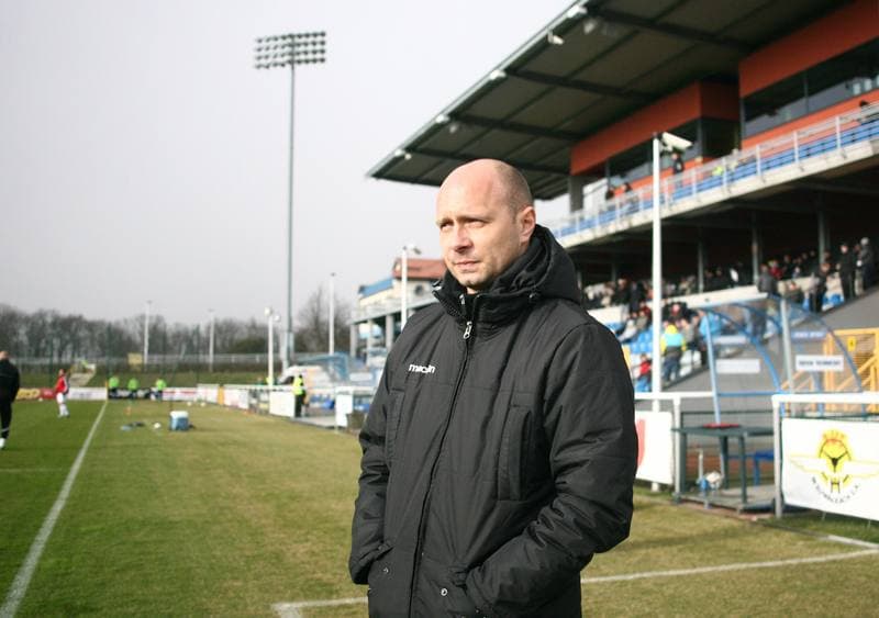 Football. I Liga. Wigry Suwalki - GKS Katowice. 04.04.2015