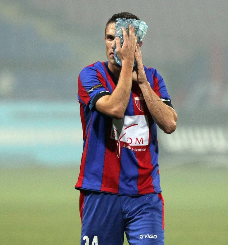 Football. Bytom I liga. Polonia Bytom - LKS Lodz. 13.10.2012