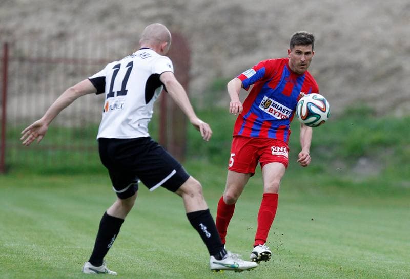 Football. III Liga Opolsko Slaska. Polonia Bytom - Szombierki Bytom. 27.05.2015