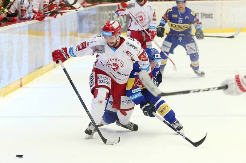 Ice Hockey. Tipsport Extraliga. Ocelari Trinec - PSG Zlin. 19.02.2017