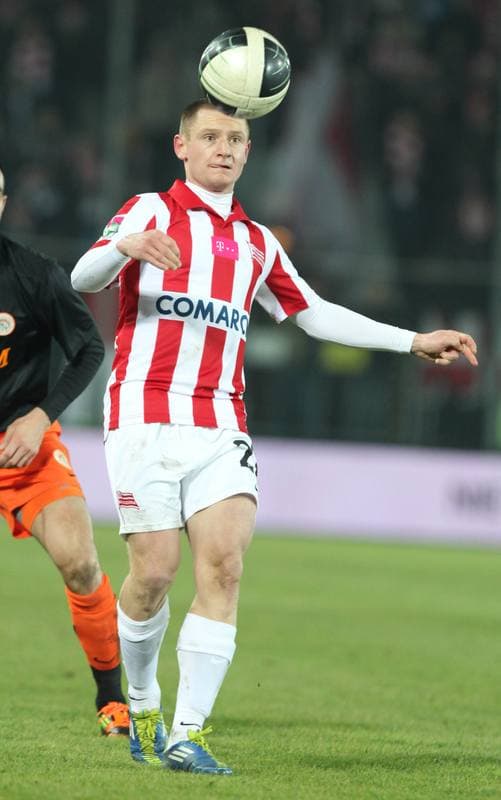 Football. T-Mobile Ekstraklasa. Cracovia Krakow - Zaglebie Lubin. 02.03.2012