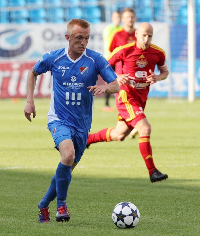 Football. Gambrinus Liga. Banik Ostrava - Dukla Prague. 22.05.2013