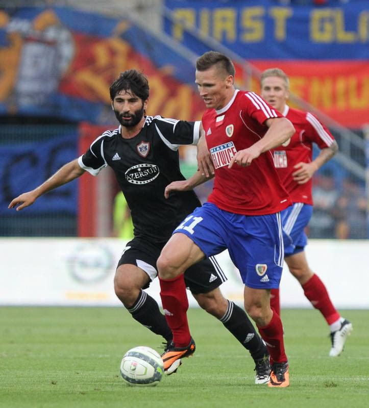 Football. Europa League. Piast Gliwice - FK Karabakh Agdam. 25.07.2013