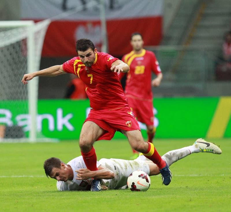 Football. 2014 FIFA World Cup Qualifiers. Poland - Montenegro. 06.09.2013