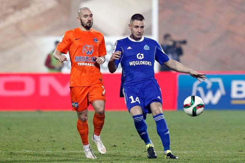 Football. PKO BP Ekstraklasa. Termalica Bruk-Bet Nieciecza - Ruch Chorzow. 19.12.2015