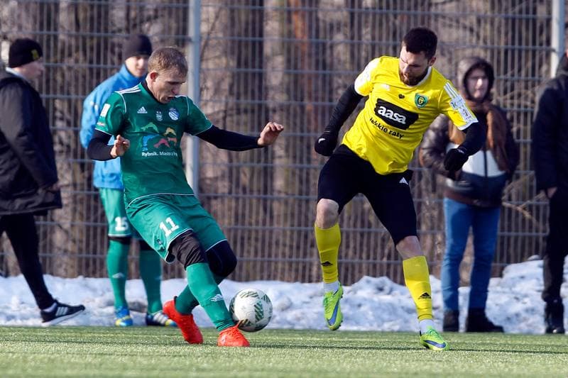 Football. Sparing. ROW Rybnik - GKS Katowice. 22.01.2017