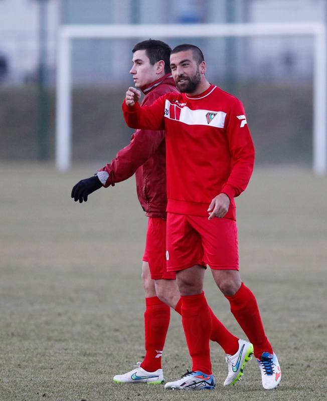 Football. Sparing. Zaglebie Sosnowiec - Gornik Piaski. 24.02.2016
