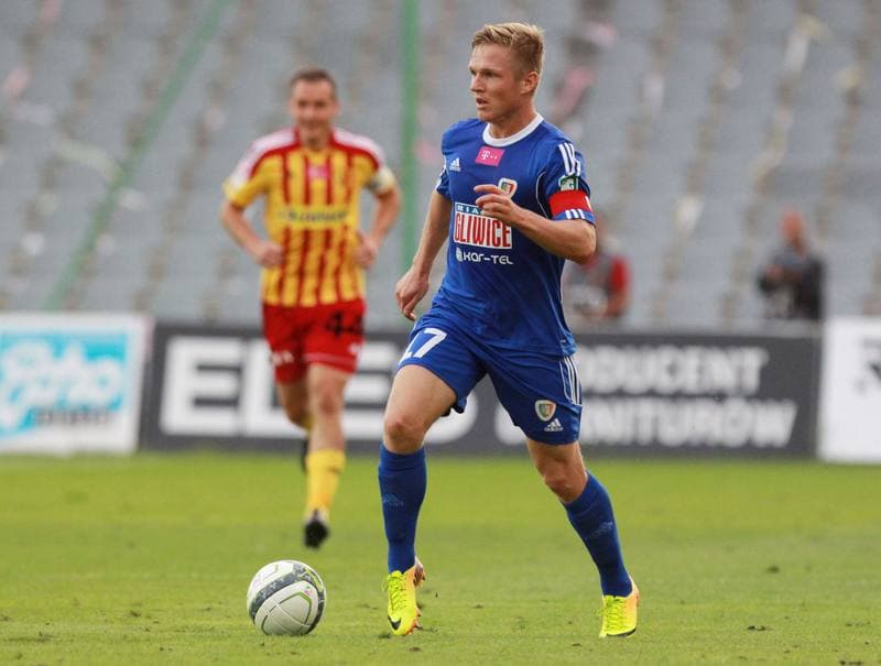 Football. T-Mobile Ekstraklasa. Korona Kielce - Piast Gliwice. 26.09.2014