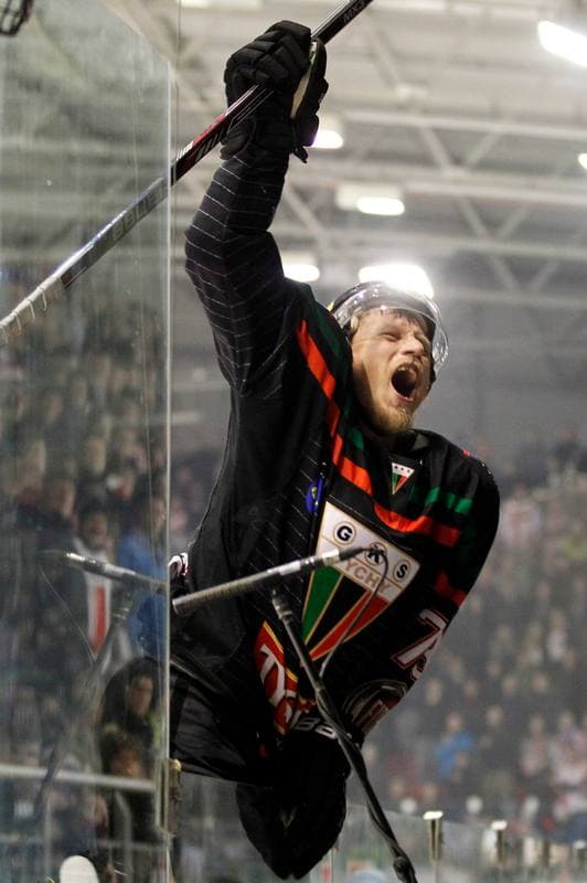 Ice Hockey. Polish Hockey League. Comarch Cracovia - GKS Tychy. 22.03.2016