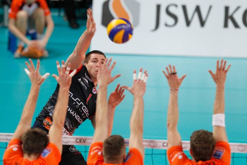 Volleyball. PlusLiga. Jastrzebski Wegiel - Lotos Trefl Gdansk. 13.12.2013