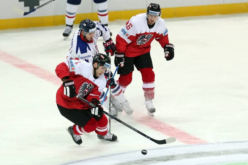 Ice Hockey. World Championship Division 1A. Korea - Austria. 23.04.2016