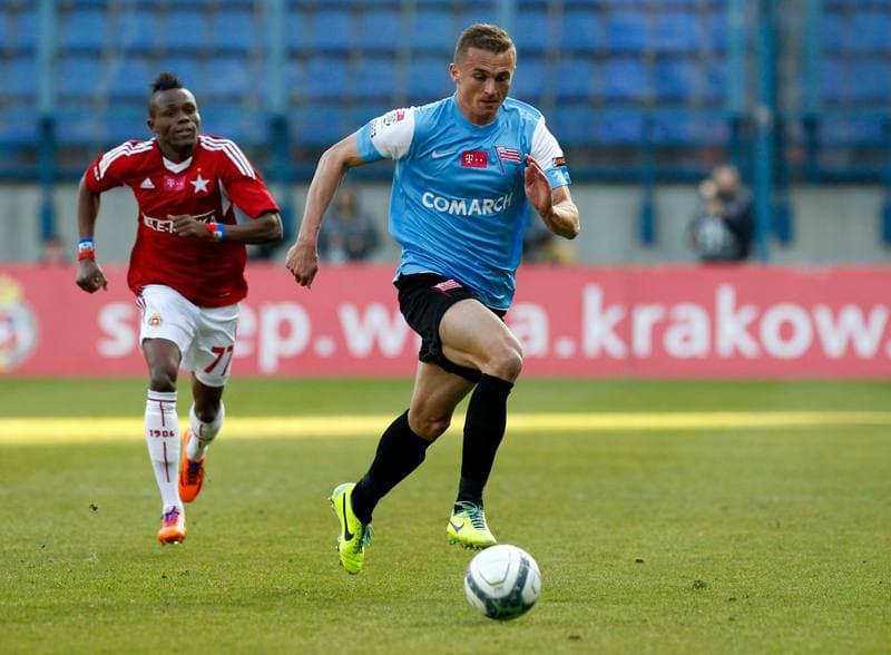 Football. PKO BP Ekstraklasa. Wisla Krakow - Cracovia Krakow. 29.11.2015