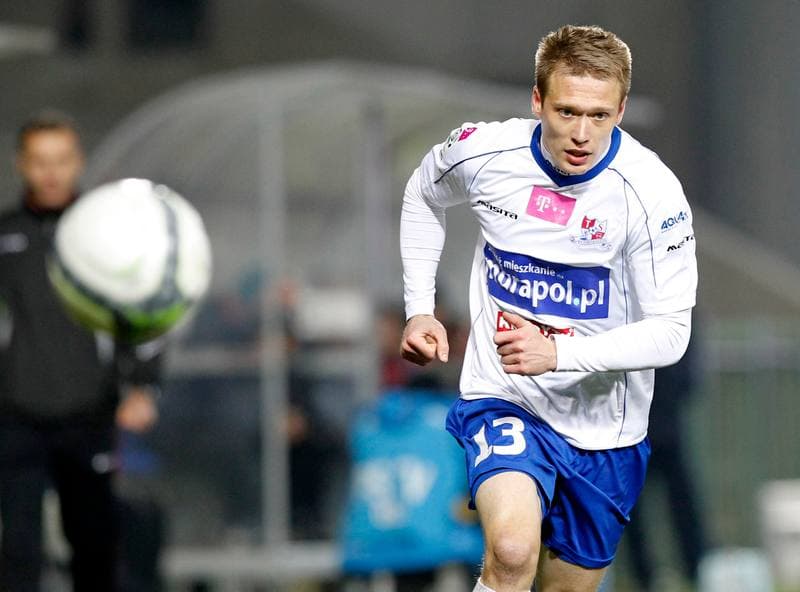 Football. PKO BP Ekstraklasa. Podbeskidzie Bielsko Biala - Pogon Szczecin. 17.08.2015