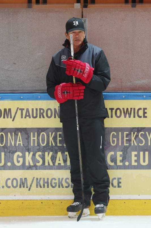 Ice Hockey. Poland national team. Training. 27.09.2017