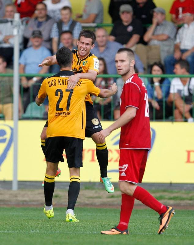 Football. I Liga. Bytovia Bytow - GKS Katowice. 13.09.2014
