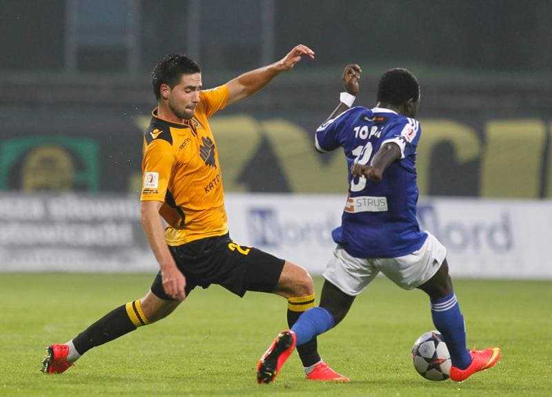 Football. I Liga. GKS Katowice - Pogon Siedlce. 20.09.2014