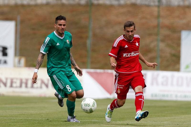 Football. Sparing. Wisla Krakow - Slask Wroclaw. 08.07.2016