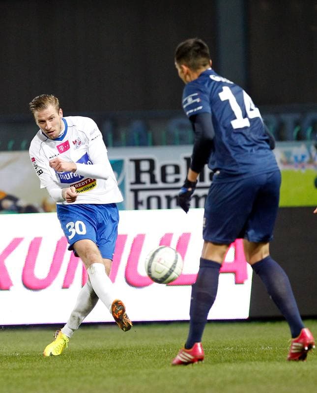 Football. PKO BP Ekstraklasa. Podbeskidzie Bielsko Biala - Pogon Szczecin. 17.08.2015