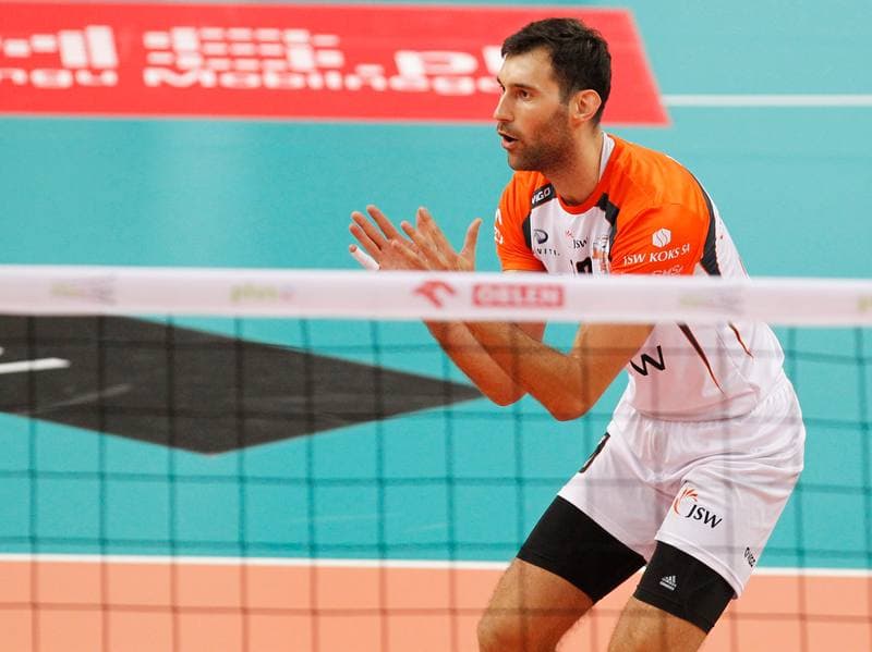 Volleyball. Friendly Match. Jastrzebski Wegiel - Berlin Recycling Volleys. 01.10.2014