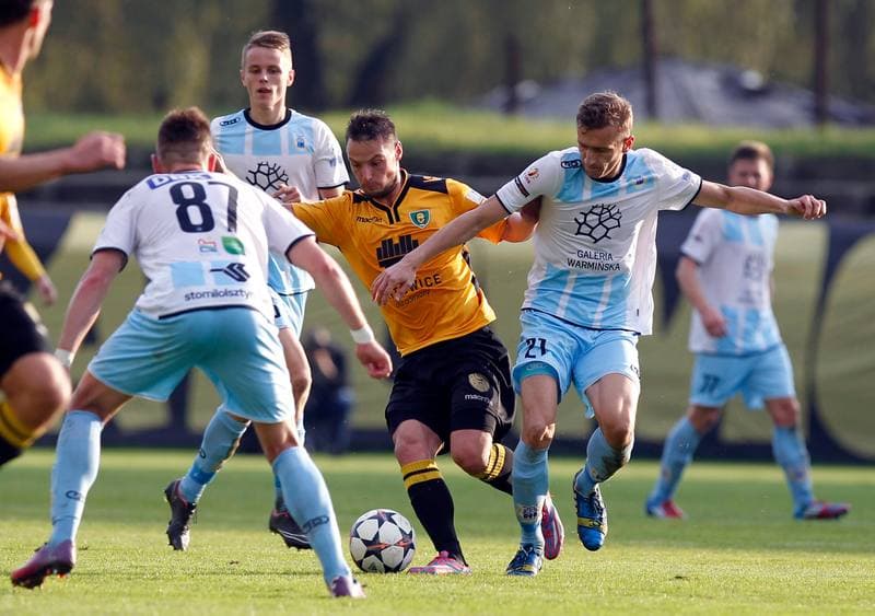 Football. I Liga. GKS Katowice - Stomil Olsztyn. 18.10.2014