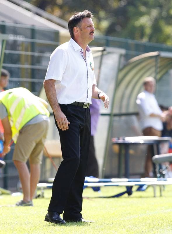 Football. I Liga. Miedz Legnica - GKS Katowice. 10.08.2014