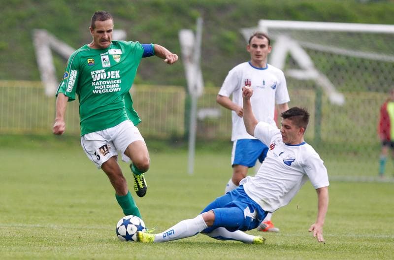 Football. I Liga. Rozwoj Katowice - MKS Kluczbork. 17.10.2015