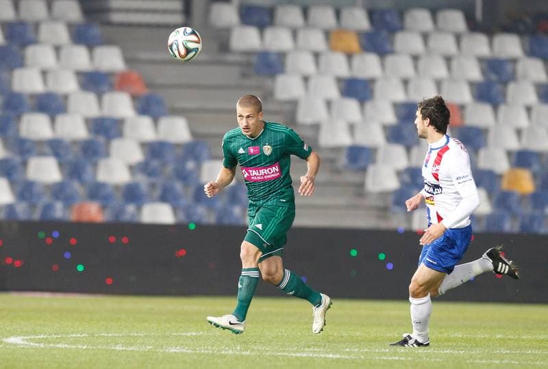 Football. T-Mobile Ekstraklasa. Podbeskidzie Bielsko Biala - Slask Wroclaw. 03.10.2014