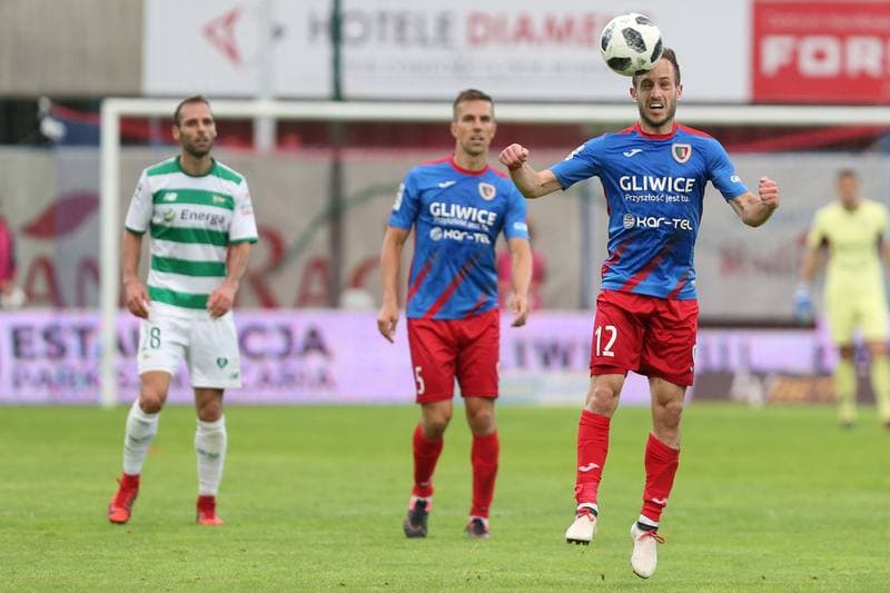 Football. Lotto Ekstraklasa. Piast Gliwice - Lechia Gdansk. 08.05.2018
