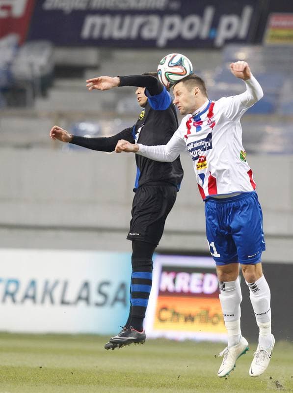 Football. T-Mobile Ekstraklasa. Podbeskidzie Bielsko Biala - Zawisza Bydgoszcz. 14.12.2014
