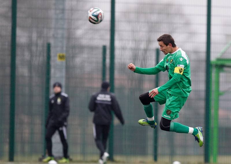 Football. Friendly Match. GKS Belchatow - GKS Katowice. 21.02.2015