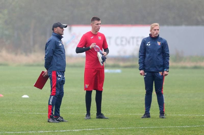 Football. APN Odra Wodzislaw Slaski. Training. 19.10.2018