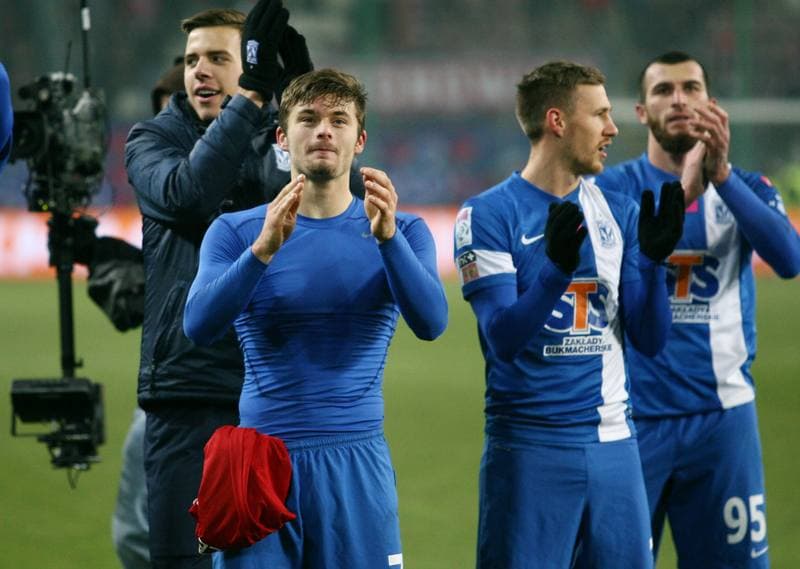 Football. T-Mobile Ekstraklasa. Wisla Krakow - Lech Poznan. 07.12.2014