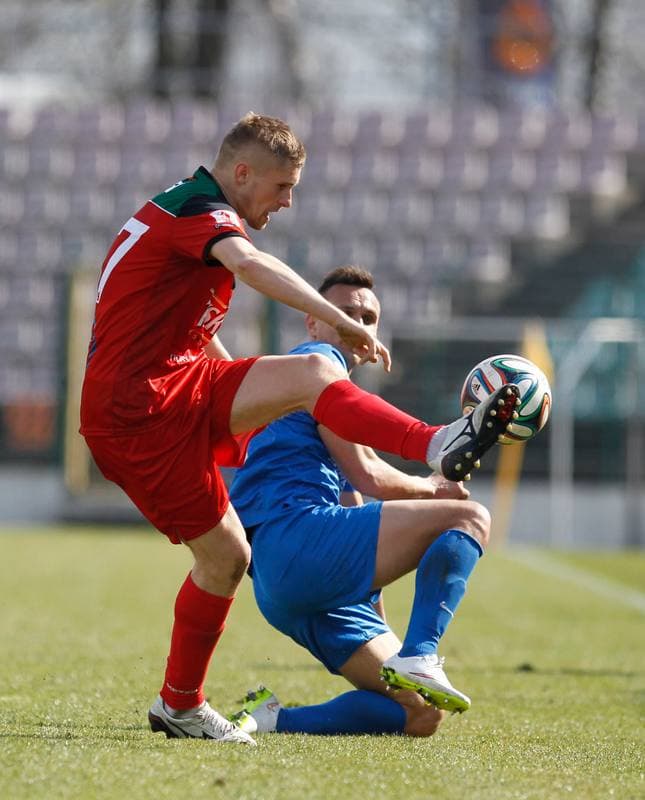 Football. I Liga. GKS Tychy - Termalica Bruk-Bet Nieciecza. 28.03.2015