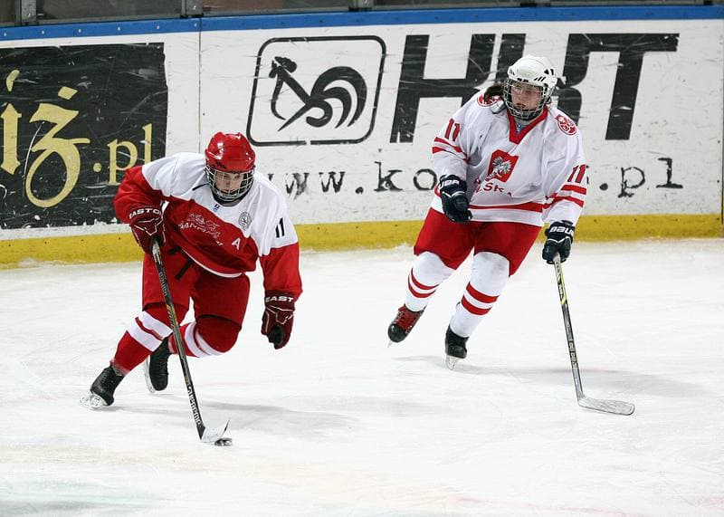 Ice Hockey. U18 Women's World Championship Division I. Poland - Denmark. 25.01.2015