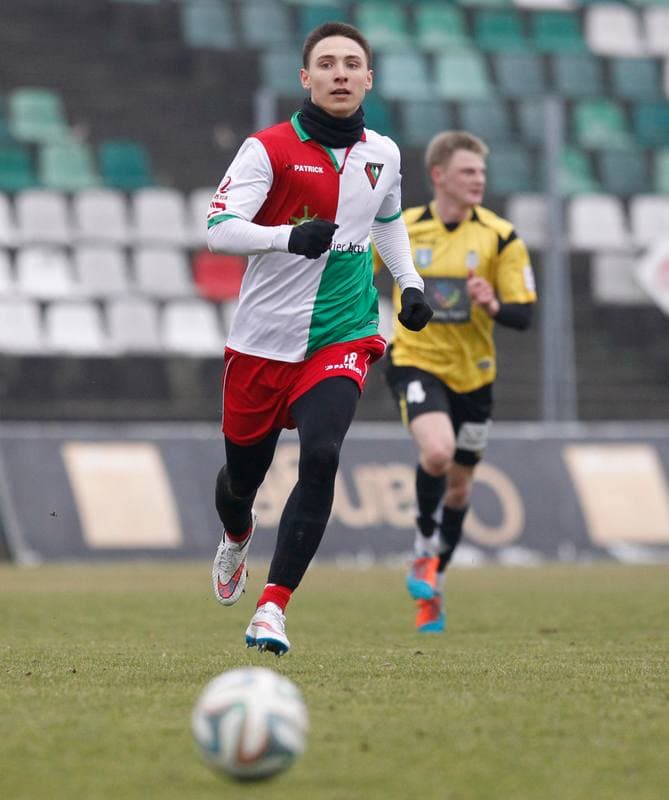 Football. Friendly Match. Zaglebie Sosnowiec - Sandecja Nowy Sacz. 25.02.2015