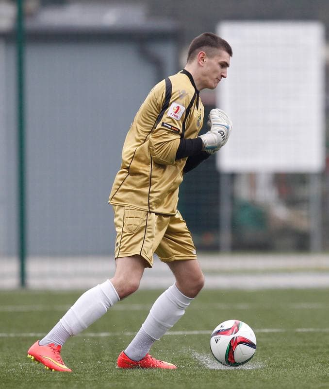 Football. Friendly Match. GKS Katowice - Wisla Krakow. 26.02.2015
