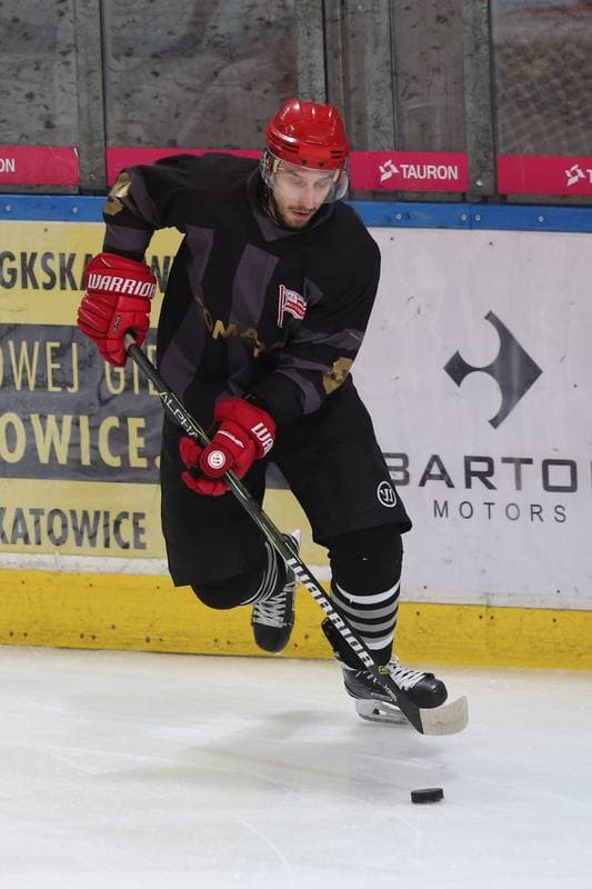 Ice Hockey. Polska Hokej Liga. SMS PZHL Katowice - Comarch Cracovia Krakow. 15.10.2017