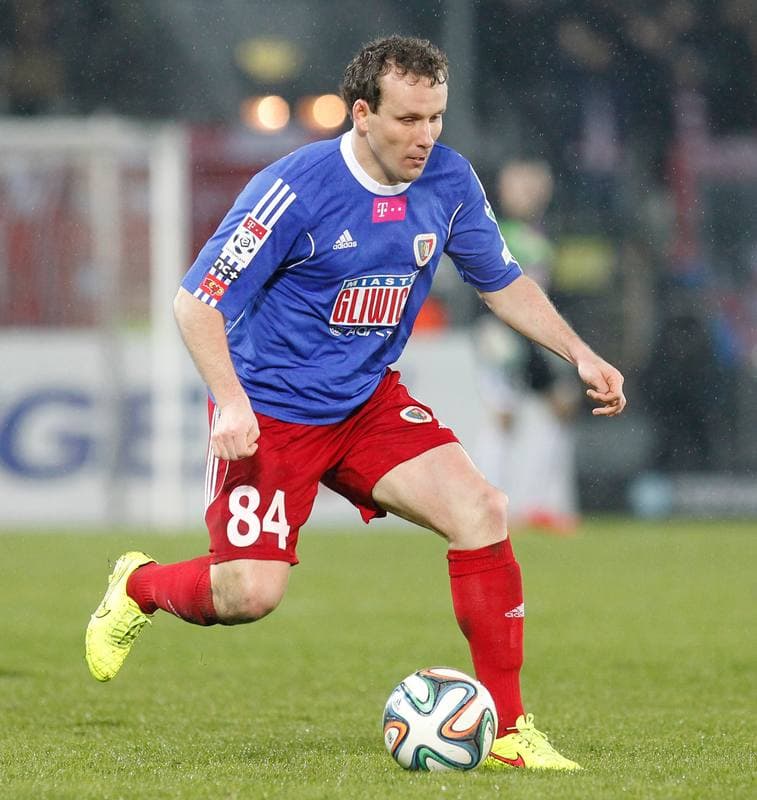Football. T-Mobile Ekstraklasa. Cracovia Krakow - Piast Gliwice. 13.03.2015