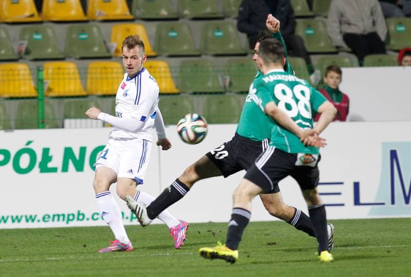 Football. T-Mobile Ekstraklasa. GKS Belchatow - Ruch Chorzow. 16.03.2015