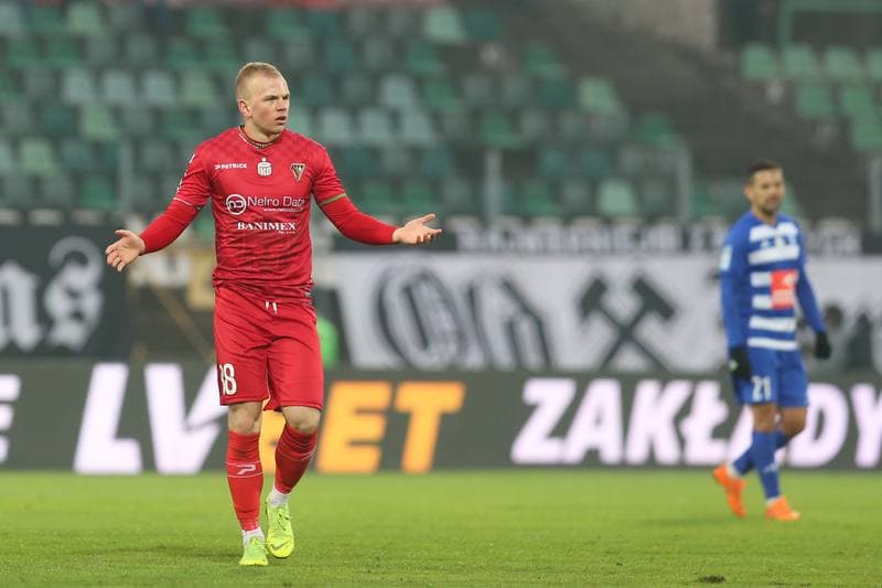 Football. Lotto Ekstraklasa. Zaglebie Sosnowiec - Wisla Plock. 13.04.2019
