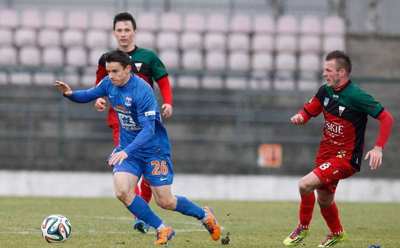 Football. I Liga. GKS Tychy - Termalica Bruk-Bet Nieciecza. 28.03.2015