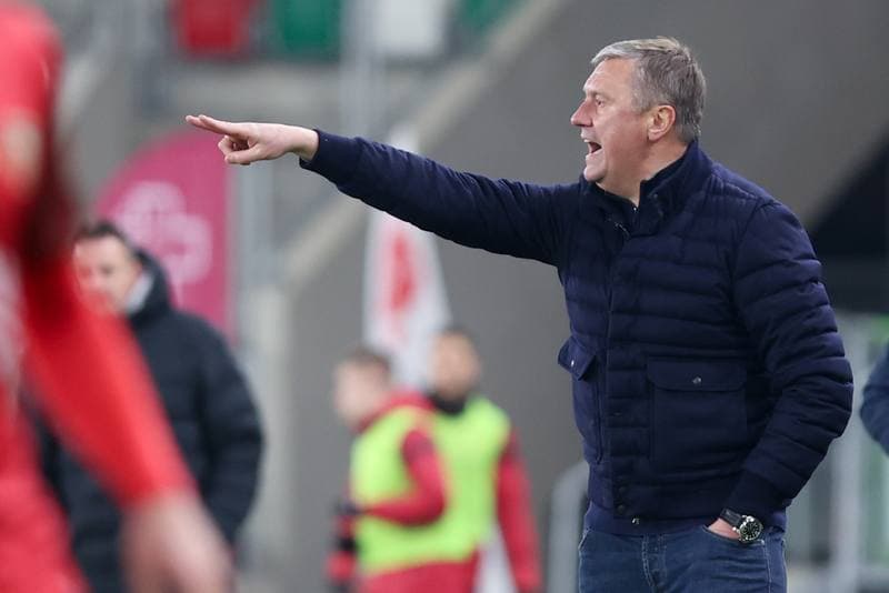Football. Fortuna I Liga. Zaglebie Sosnowiec - Znicz Pruszkow. 18.02.2024