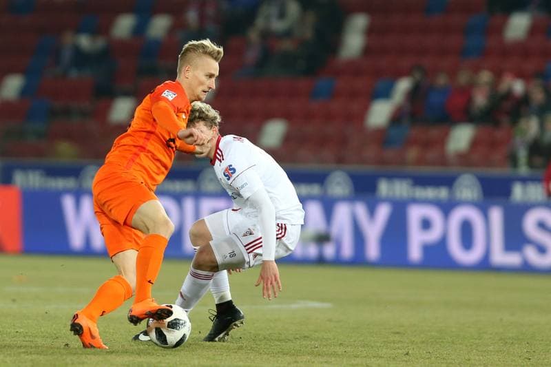 Football. Lotto Ekstraklasa. Gornik Zabrze - Zaglebie Lubin. 09.03.2018