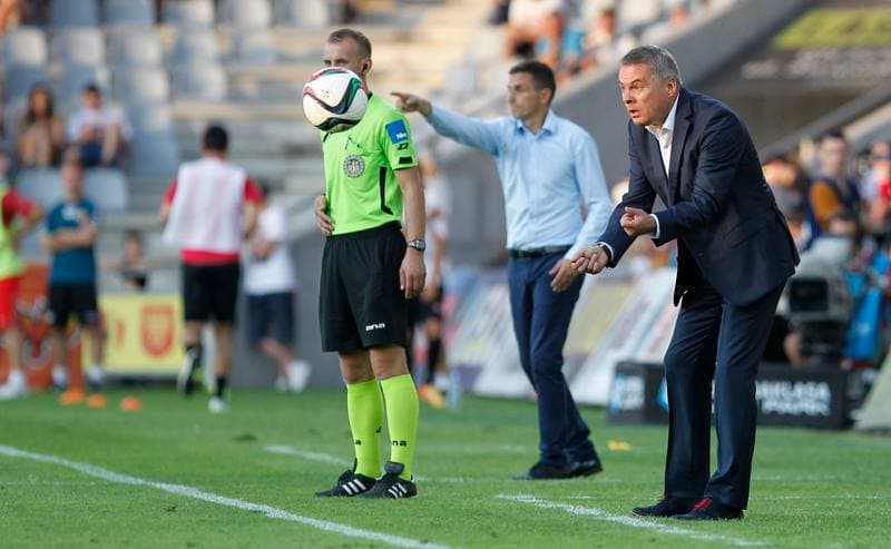 Football. PKO BP Ekstraklasa. Korona Kielce - Cracovia Krakow. 14.08.2015